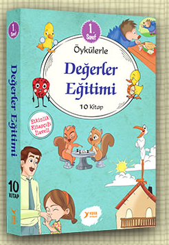 ÖYKÜLERLE DEĞERLER EĞİTİMİ 1.SINIF (10 KİTAP)