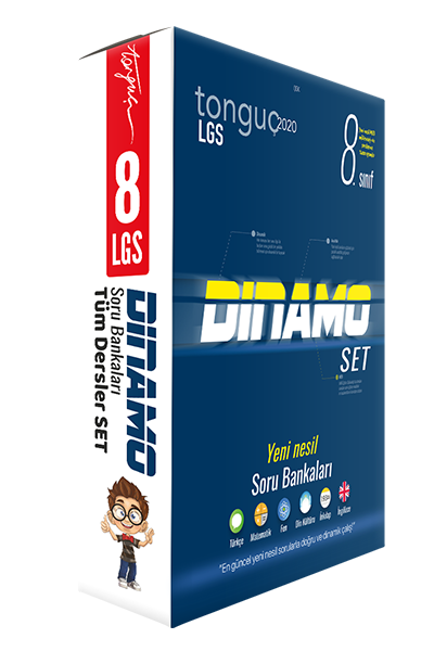 Tonguç 8. Sınıf Dinamo Tüm Dersler Soru Bankası Set