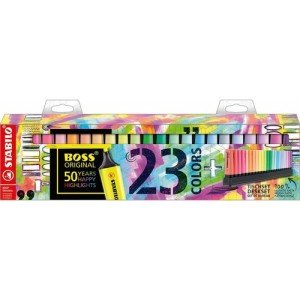 Stabilo Boss Original 50.Yıla Özel Fosforlu Kalem Seti 23'lü