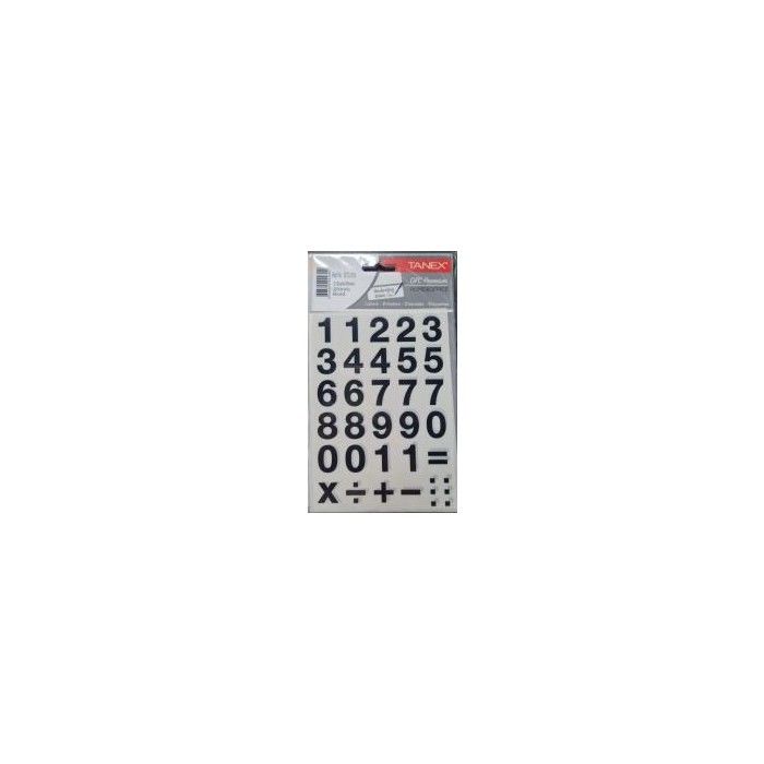 Tanex Rakam Etiketi 20 MM Regular 2 Ad. STC-512