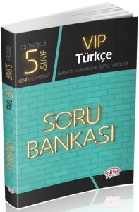 Editör Yayınları 5. Sınıf Vip Türkçe Soru Bankası