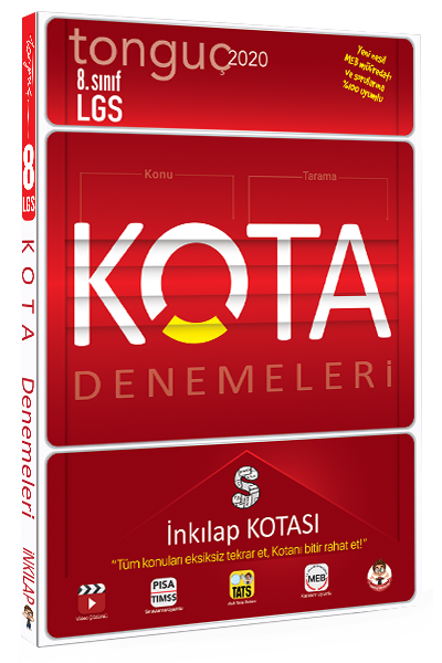 Tonguç KOTA Konu Taramaları İnkılap Kotası
