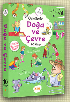 ÖYKÜLERLE DOĞA VE ÇEVRE 1.SINIF (10 KİTAP)