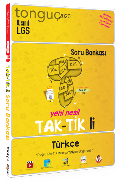 Tonguç 8. Sınıf Türkçe Taktikli Soru Bankası