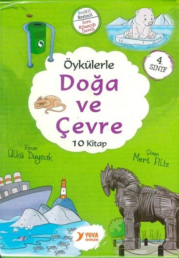 ÖYKÜLERLE DOĞA VE ÇEVRE (10 KİTAP) 4.SINIF