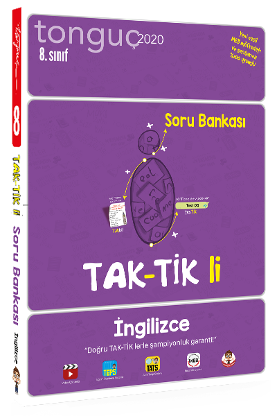 Tonguç 8. Sınıf İngilizce Taktikli Soru Bankası
