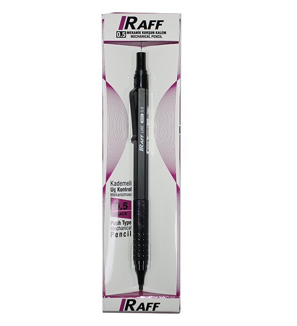 Raff 8007 Versatil Uçlu Kalem 0.5 mm Siyah