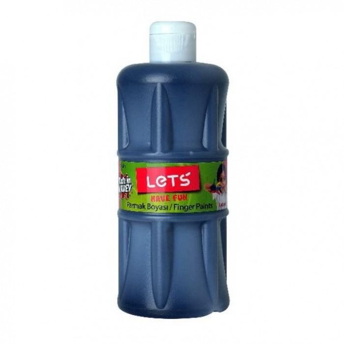 Lets Parmak Boyası 500 ML Siyah