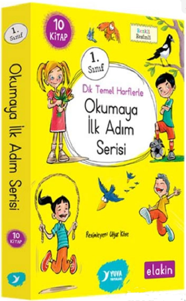1.SINIF OKUMAYA İLK ADIM SERİSİ DİK TEMEL HARFLERL