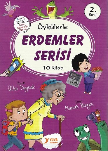 ÖYKÜLERLE ERDEMLER SERİSİ 2.SINIF (10 KİTAP)