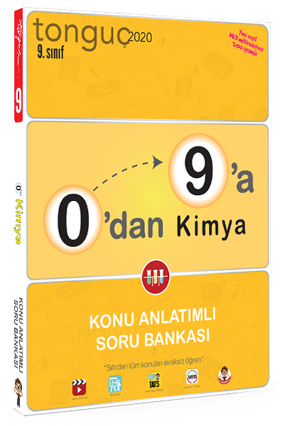 Tonguç 0'dan 9'a Kimya Konu Anlatımlı Soru Bankası