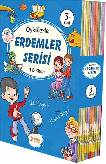 ÖYKÜLERLE ERDEMLER SERİSİ (10 KİTAP) 3.S