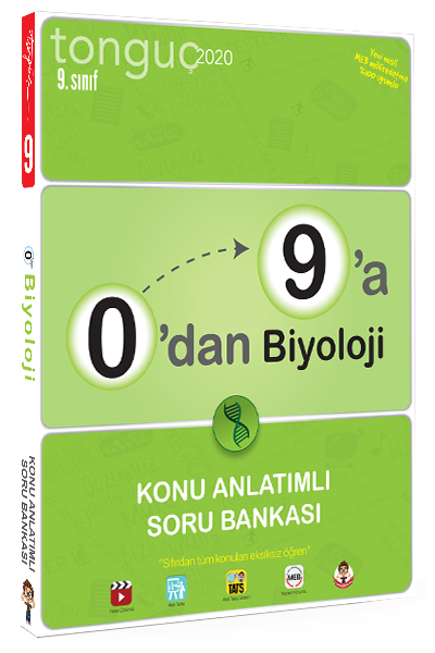 Tonguç 0'dan 9'a Biyoloji Konu Anlatımlı Soru Bankası
