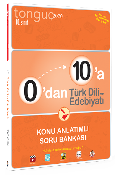 Tonguç 0'dan 10'a Türk Dili ve Edebiyatı Konu Anlatımlı Soru Bankası