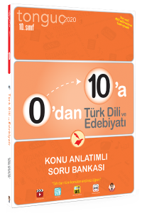 Tonguç 0'dan 10'a Türk Dili ve Edebiyatı Konu Anlatımlı Soru Bankası