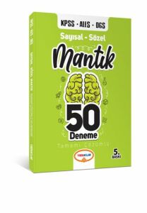 Yediiklim Yayınları KPSS-ALES-DGS Sayısal Sözel Mantık Tamamı Çözümlü 50 Deneme
