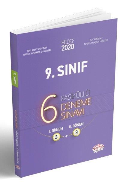 Editör Yayınları 9. Sınıf 6 Fasiküllü Deneme Sınavı