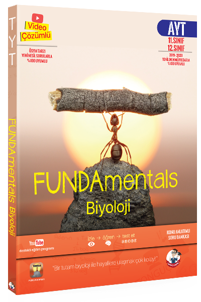 Tonguç FUNDAmentals Biyoloji AYT Konu Anlatımlı Soru Bankası