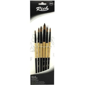 Rich Fırça Yeni Seri 03 Detay 6 Lı Set