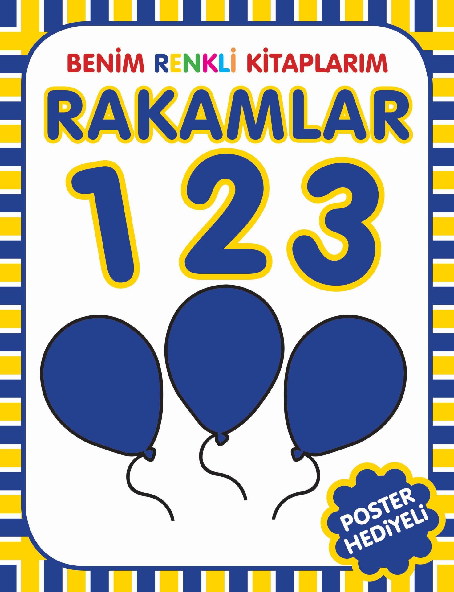 Parıltı Yayınları Benim Renkli Kitaplarım Rakamlar