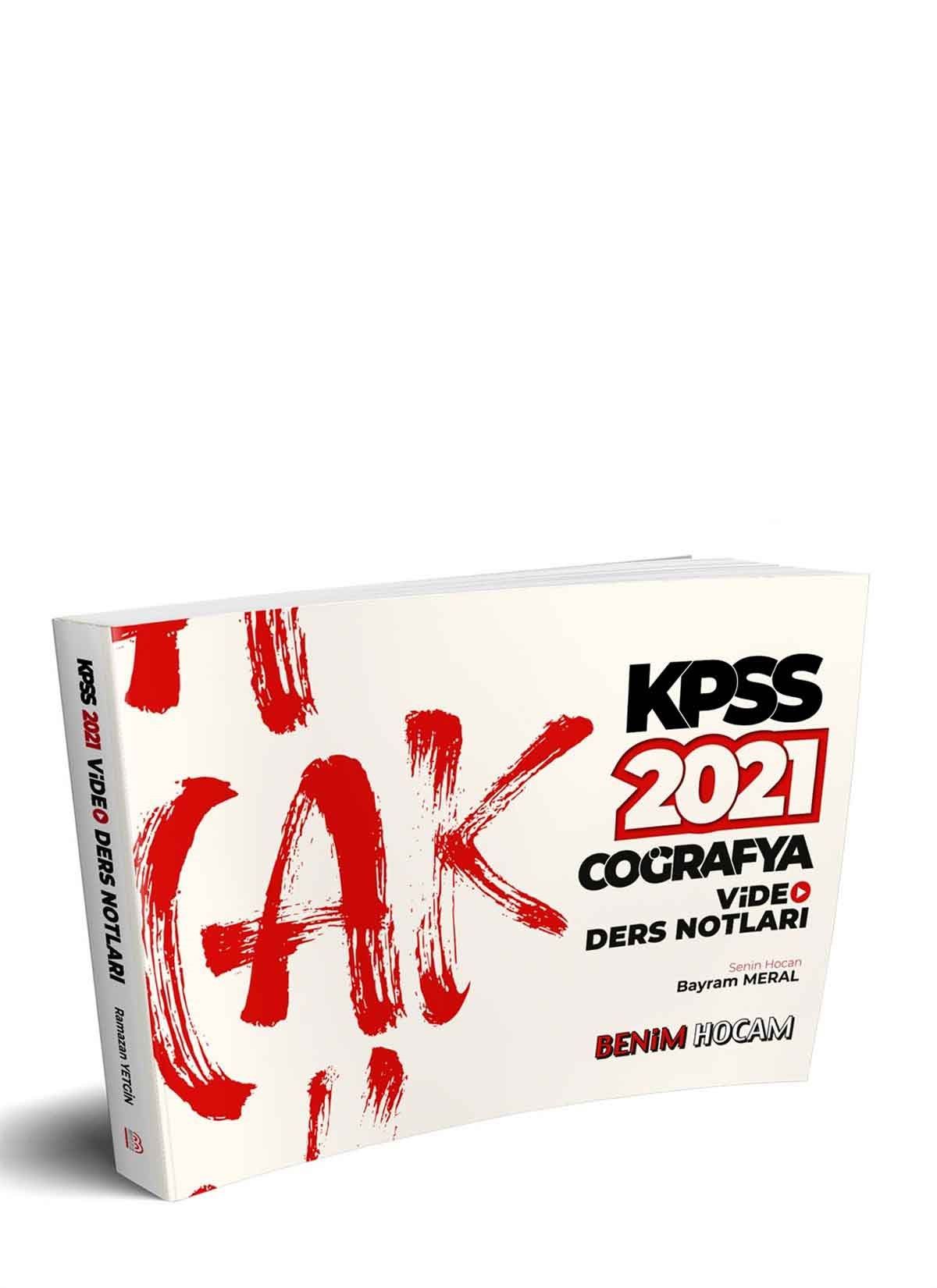 Benim Hocam Yayınları KPSS Coğrafya Video Ders Notları