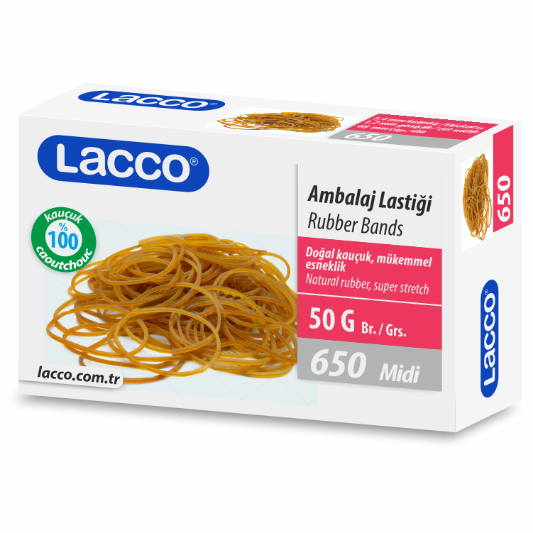 Lacco Ambalaj Lastiği Midi 50 gr %100 Kauçuk