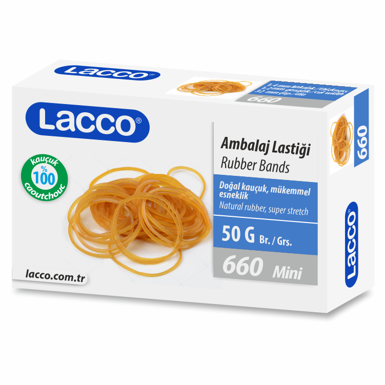 Lacco Ambalaj Lastiği Mini 50 gr %100 Kauçuk