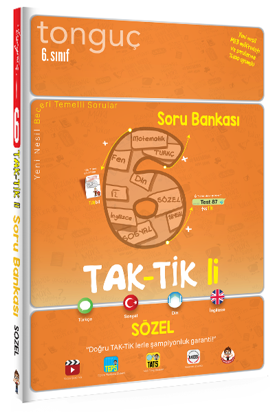 Tonguç 6. Sınıf Taktikli Sözel Soru Bankası