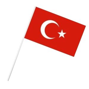 Vatan Kağıt Bayrak Türk Çıtalı 40 Lı Battal