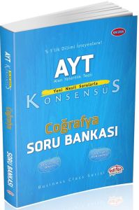 Editör Yayınları AYT Coğrafya Konsensüs Soru Bankası