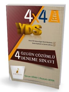 Pelikan Yayıncılık YDS 4x4 Özgün Çözümlü Deneme Sınavı