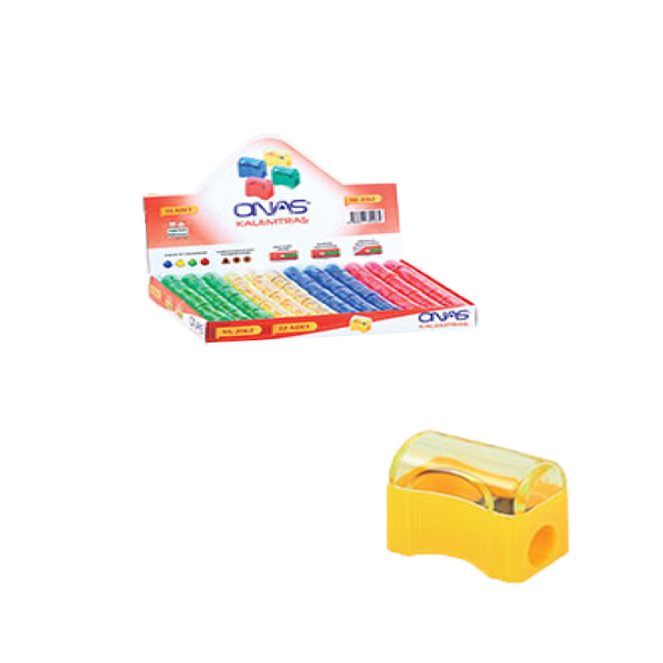 Onas Tekli Kapaklı Kalemtraş NS-2062