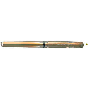 Uni-Ball Roller Kalem Signo Broad Jel Bilye Uç Davetiye 1.0 MM Altın UM-153