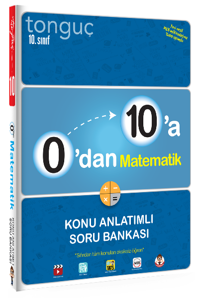 Tonguç 0'dan 10'a Matematik Konu Anlatımlı Soru Bankası