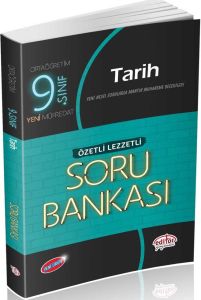 Editör Yayınları 9. Sınıf Tarih Özetli Lezzetli Soru Bankası