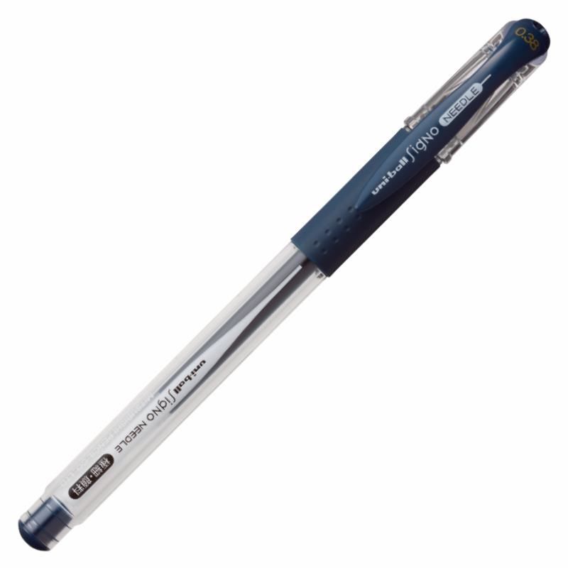 Uni-Ball Roller Kalem Signo Needle İğne Uç 0.38 MM Mavi Siyah