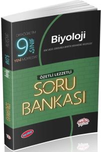 Editör Yayınları 9. Sınıf Biyoloji Özetli Lezzetli Soru Bankası