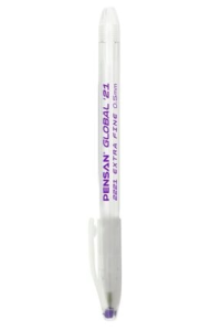 Pensan 2221 Global Tükenmez Kalem, 0.5 mm, Violet