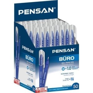 Pensan Büro Tükenmez Kalem 2270 1.0 mm 50'li Mavi