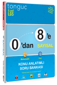 Tonguç 0'dan 8'e Sayısal Konu Anlatımlı Soru Bankası