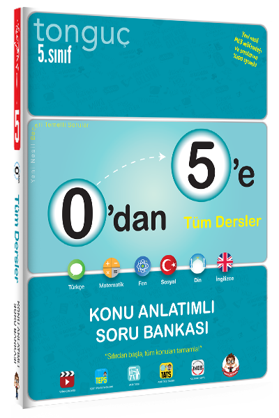 Tonguç 0'dan 5'e Konu Anlatımlı Soru Bankası
