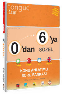 Tonguç 0'dan 6'ya Sözel Konu Anlatımlı Soru Bankası