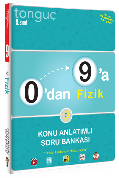 Tonguç 0'dan 9'a Fizik Konu Anlatımlı Soru Bankası