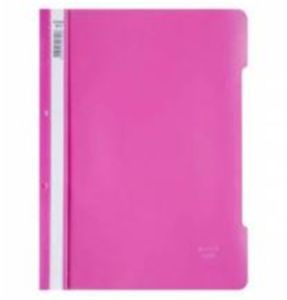 Bafix Telli Dosya Plastik XL Pembe A4 Tekli