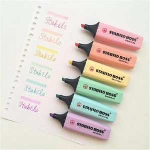 Stabilo Boss Pastel Fosforlu Kalem Seti 6'lı