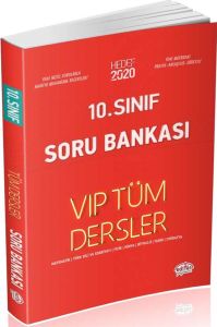Editör Yayınları 10. Sınıf Tüm Dersler VIP Soru Bankası Kırmızı Kitap