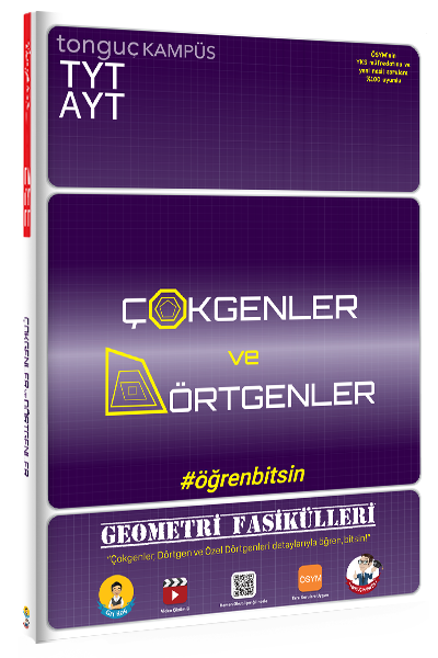 Tonguç TYT-AYT Geometri Fasikülleri-Çokgenler ve Dörtgenler