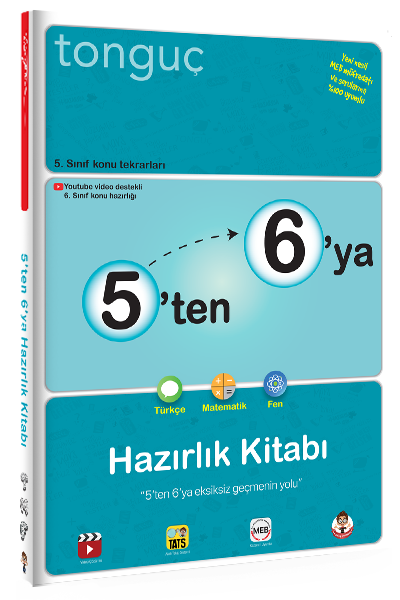 Tonguç 5'ten 6'ya Hazırlık Kitabı