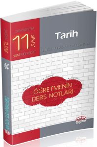 Editör Yayınları 11. Sınıf Tarih Öğretmenin Ders Notları