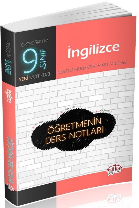 Editör Yayınları 9. Sınıf İngilizce Öğretmenin Ders Notları